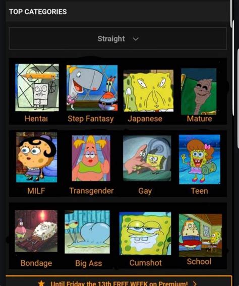 spongebob pornhub